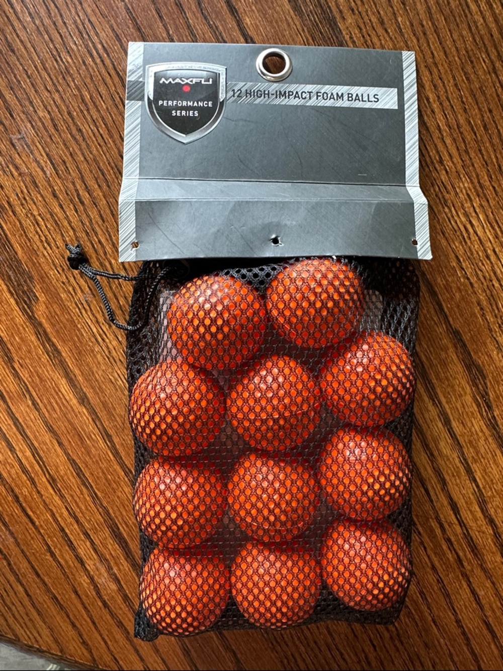 MAXFLI Performance Series 12-Pack Orange High-Impact Foam Balls